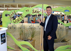 Mayor Stuart Crosby makes first pledge in support of Earth Hour
